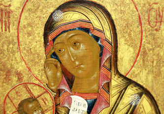 Старинная икона Божья Матерь "Утоли мои печали" - фото 2