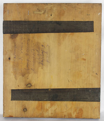 Старинная икона "Святая праведная Анна, святой Божий человек Алексей, Александр, святая великомученица Варвара" - фото 5