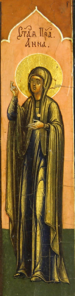 Старинная икона Божья Матерь "Знамение" - фото 2