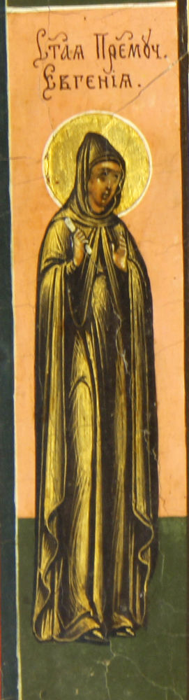 Старинная икона Божья Матерь "Знамение" - фото 4