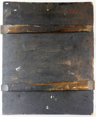 Старинная икона "Огненное восхождение Ильи пророка с предстоящими святыми" - фото 4