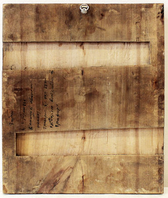 Старинная подписная икона "Святитель Николай Чудотворец" - фото 3