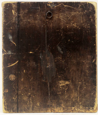 Старинная невьянская икона Божья Матерь "Тихвинская" - фото 4