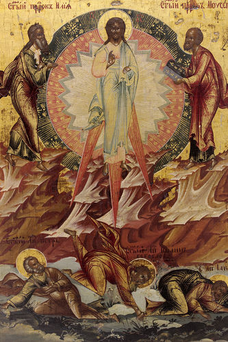 Старинная икона "Преображение Господне" - фото 2