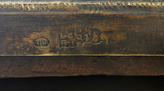 Старинная икона Божьей Матери "Всех скорбящих радость" в окладе - фото 5