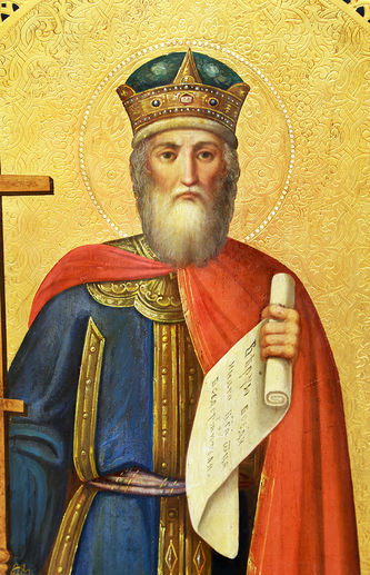 Старинная икона "Святой Равноапостольный Князь Владимир" - фото 2