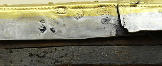 Старинная икона "Богоматерь Казанская" в серебряном окладе - фото 5