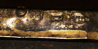 Старинная икона "Святой праведный Симеон Верхотурский" в окладе - фото 5