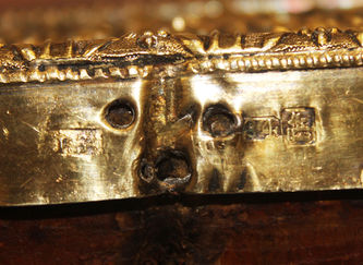 Старинная икона "Богоматерь Феодоровская" в серебряном окладе с предстоящими святыми - фото 5