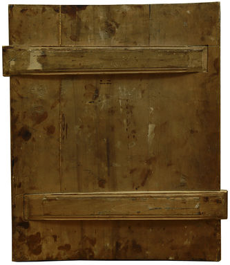 Большая старинная икона "Николай Чудотворец" с предстоящими святыми - фото 5