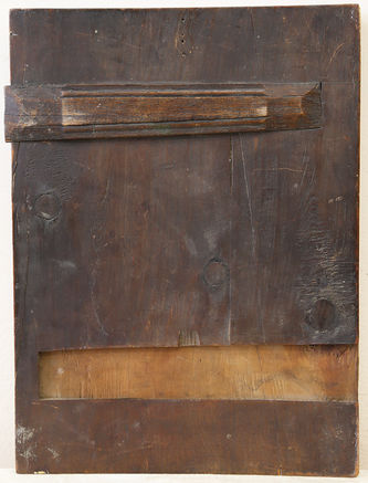 Старинная икона "Распятие Иисуса Христа" - фото 5