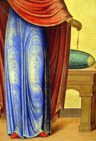 Старинные парные иконы «Благовещение» - фото 4