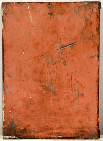 Старинная икона "Святой мученик Михаил, князь Черниговский, и праведная Глафира" - фото 5