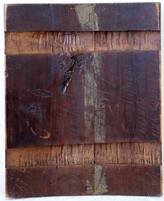 Старинная икона "Святая великомученица Варвара с житием" - фото 5