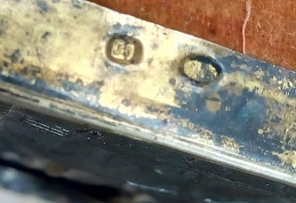 Фабрика Семена и Петра Галкиных
Старинная икона "Богоматерь Казанская" в окладе с расписной эмалью - фото 5