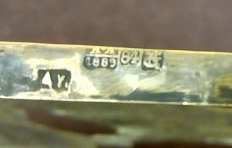 Старинная икона "Сергий Радонежский" в серебряном окладе - фото 4