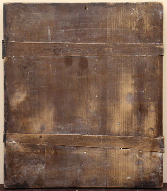 Старинная икона "Сергий Радонежский" в серебряном окладе - фото 5