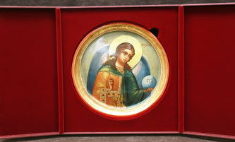 Икона-тондо "Архангел Михаил" - фото 5