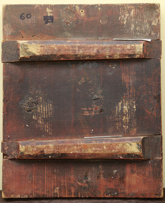 Старинная икона "Явление Богородицы Сергию Радонежскому" в окладе - фото 4