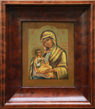 Старинная икона Богоматери "Утоли мои печали" - фото 5