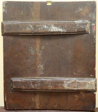 Старинная икона "Толгская Богоматерь" с предстоящими - фото 5