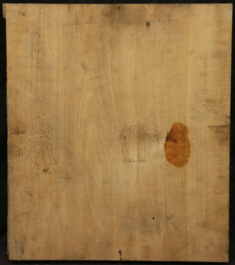 Старинная икона "Богоматерь Неопалимая купина" с шитым окладом - фото 5